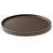 Jubilee (Set of 4) Round Restaurant Serving Trays - NSF Certified Non-Slip Food Service Tray